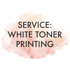 Service: White Toner Printing