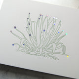 Foil Agave Ornaments Cards