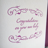Congratulations - New Baby