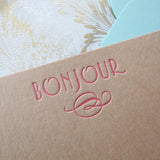 Bonjour Stationery (L) {Last One!}