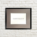 Capitalist Foil Prints