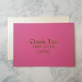 Claudette Thank You - Foil (S)