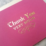 Claudette Thank You - Foil (S)