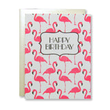 Flamingo Birthday Card