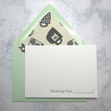 Greetings from _____ Note Cards {last one}