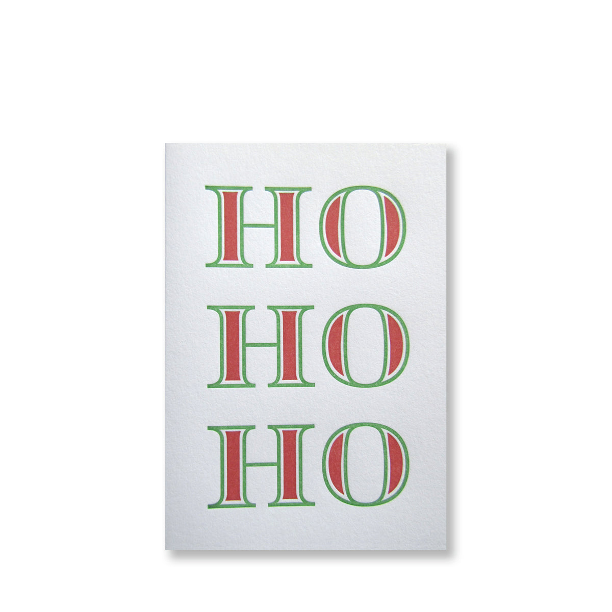 Ho Ho Ho Christmas Card