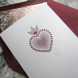 Milagro Heart Note Cards {last one}
