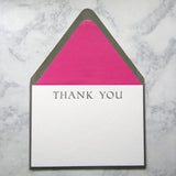 Olivier Thank You Stationery