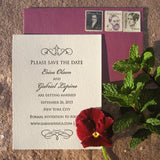 Claudette Wedding Invitations