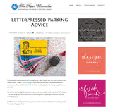 Bad parking cards, as shown on the Paper Chronicles in 2014.