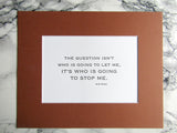 Ayn Rand Quotation Print