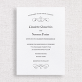 Claudette Wedding Invitations