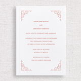 COMING SOON *new* Moffat Semi-Custom Wedding Invitation