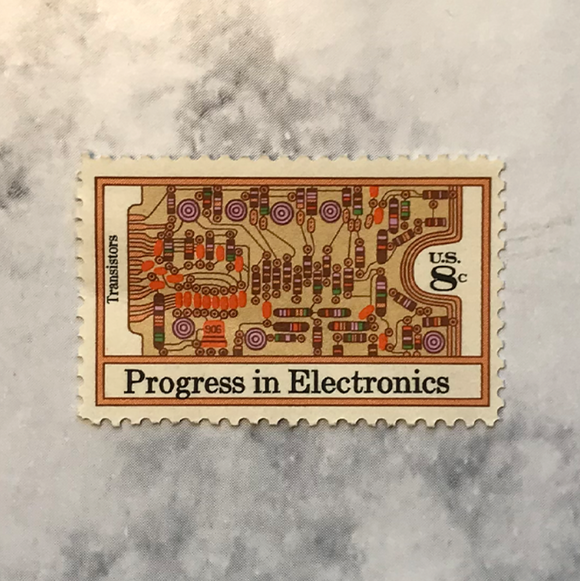Progress in Electronics stamps $0.08