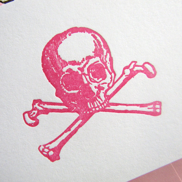 Large Skull Note Cards (S)