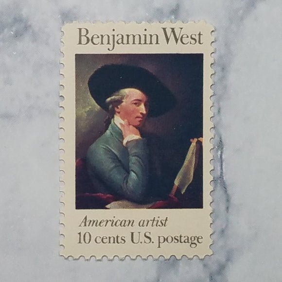 Benjamin West stamps $0.10