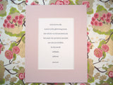 Roald Dahl quotation print, letterpress printed & designed by inviting | shopinviting in Austin Texas.