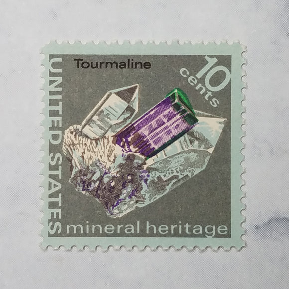 Tourmaline stamps $0.10