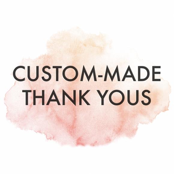Thank You Cards - Custom