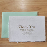 Claudette Thank You Handmade - Foil (S)