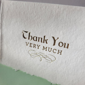 Claudette Thank You Handmade - Foil (S)