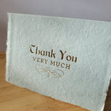 Claudette Thank You Handmade - Foil (S)