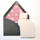 Gold Cat Card (S) {more styles available}