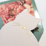 Gold Cat Stationery (S) {more styles available}