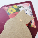 Rose Gold Cat Card (S) {more styles available}