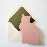 Rose Gold Cat Card (S) {more styles available}