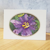 Oval Foil Bordered Photo Cards (small)