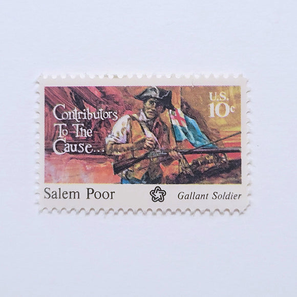 Salem Poor stamps $0.10