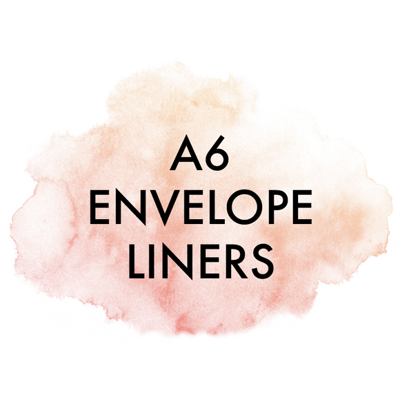 Envelope Liners - A6 (PS)