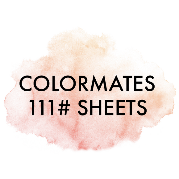 Colormates 111# Sheets