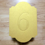 Table Numbers 4x6 {More Options Available!}