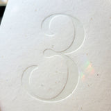 Table Numbers 4.25x6.25 Baroque {More Options Available!}