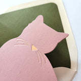 Rose Gold Cat Card (S) {more styles available}