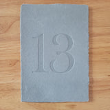 Handmade Paper Table Numbers