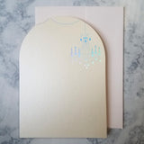 Champagne Foil Stationery (XL) {more styles available}
