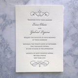Claudette Wedding Invitations