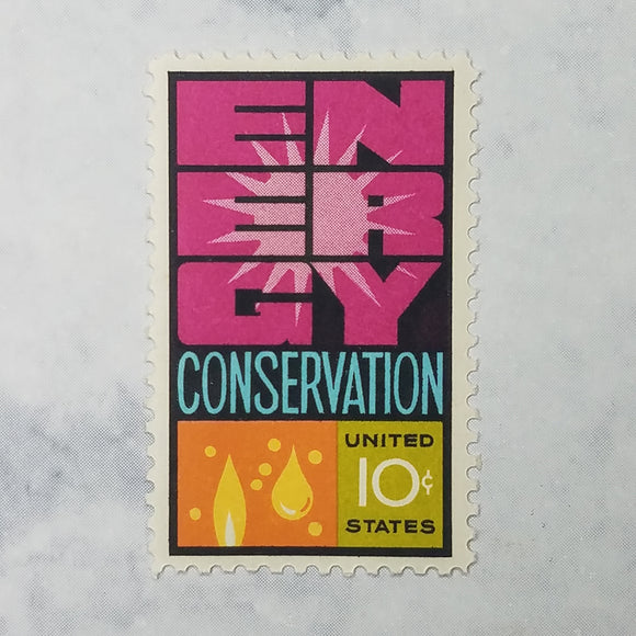 Energy Conservation stamps $0.10