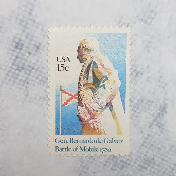 Gen. Galvez stamps $0.15