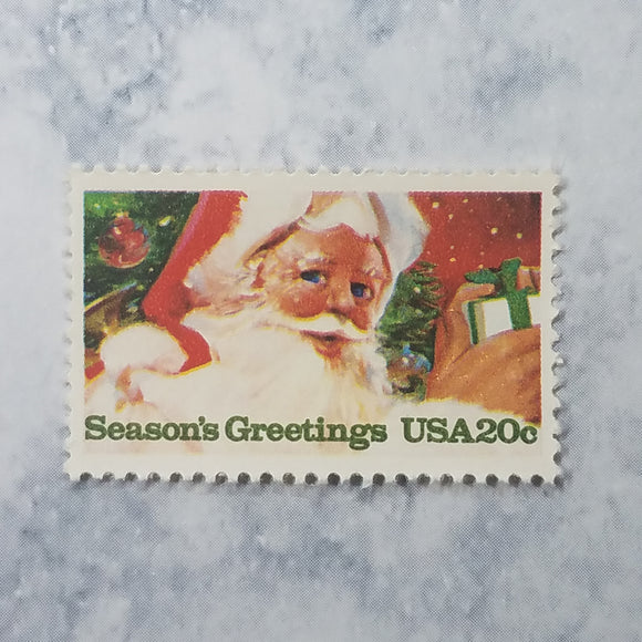 Santa stamps $0.20