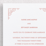 COMING SOON *new* Moffat Semi-Custom Wedding Invitation