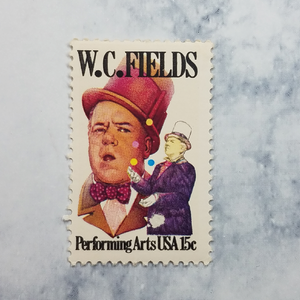 W.C.Fields Performing Arts Stamps $0.15