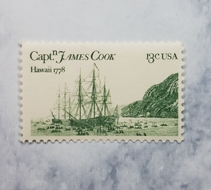 Captain James Cook Hawaii 1778 Stamps $0.13