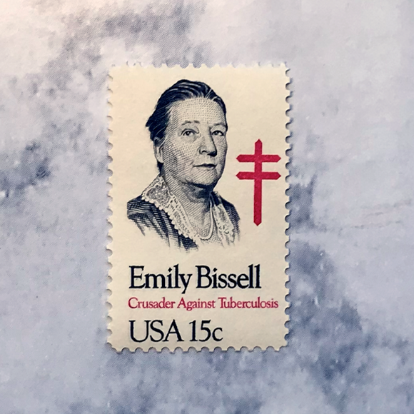 Emily Bissell stamps $0.15