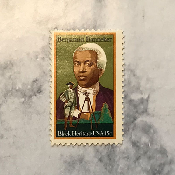 Benjamin Banneker stamps 0.15