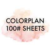 Colorplan 100# Sheets