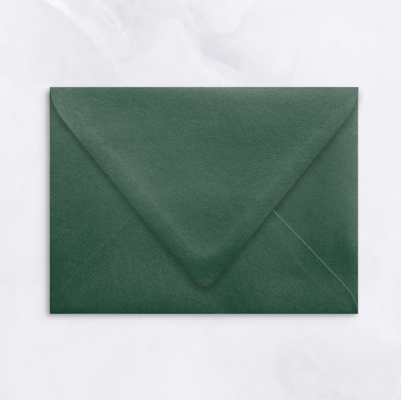 Racing Green Envelopes – inviting : letterpress boutique